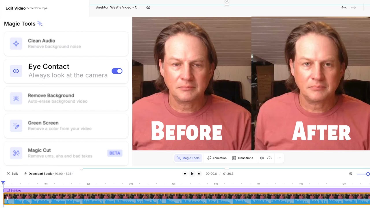 Eye Contact Video Editor