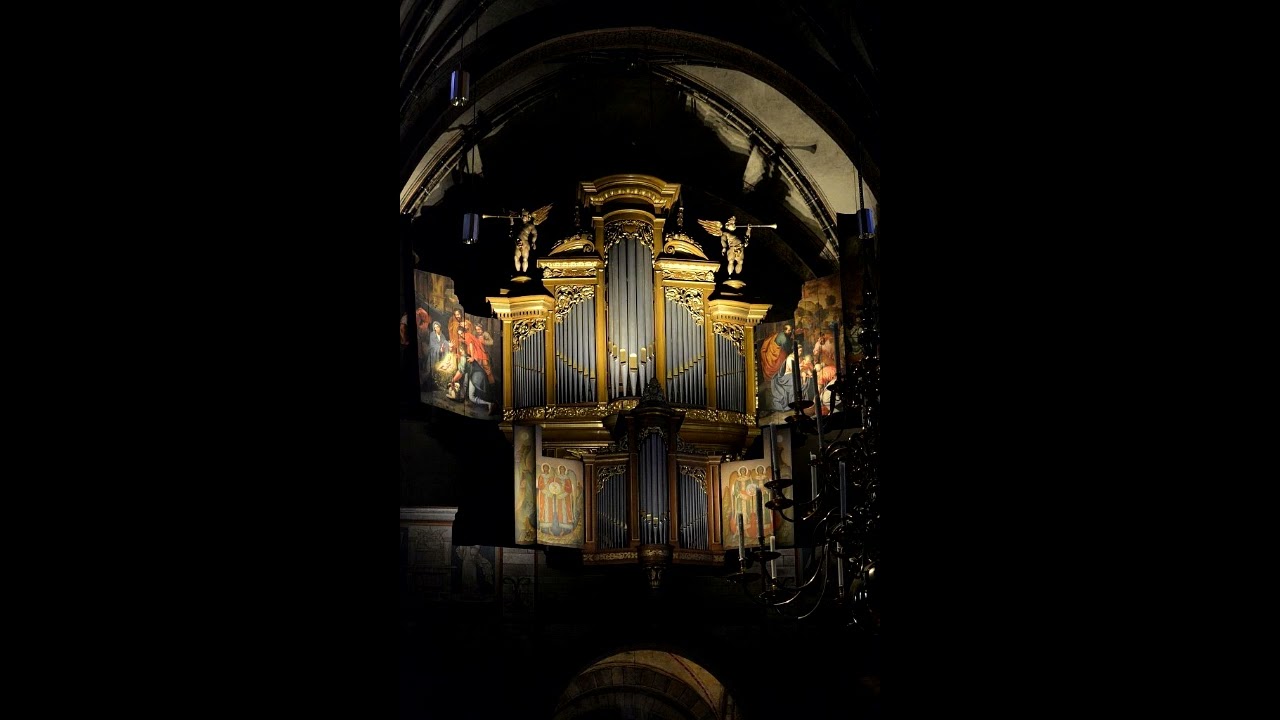 Jean Wolfs plays Titelouze & Chaumont — Onze Lieve Vrouwe Basilica, Maastricht | EO Radio (1980s)