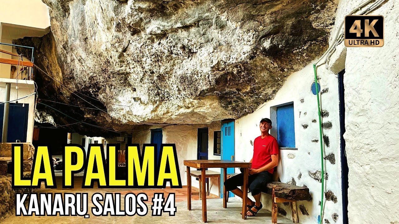 La Palma (Kanarų salos). Superugnikalnio krateris, miesteliai po uolomis ir drakono kraujo medžiai