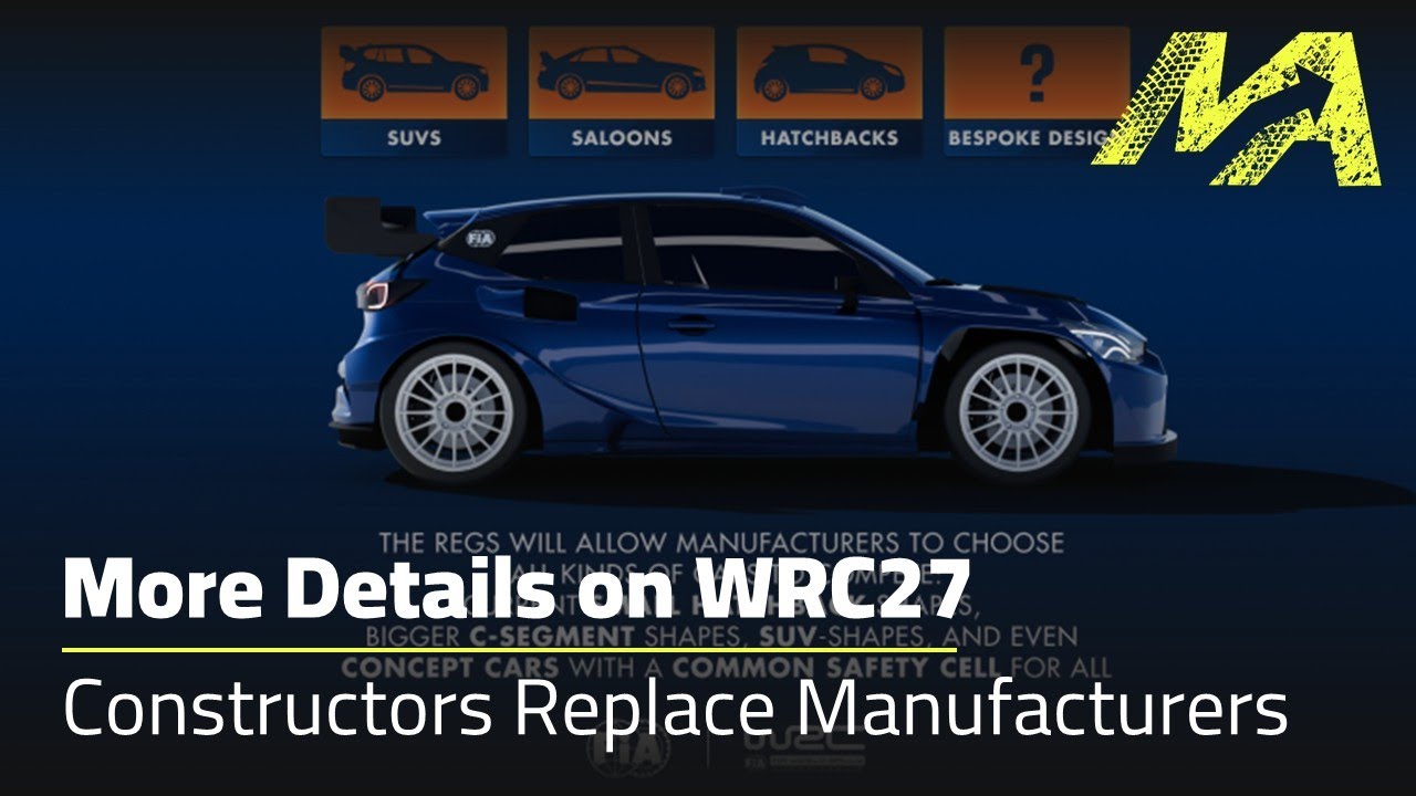 FIA подтвердила дополнительные подробности о регламенте WRC27 — конструкторы заменили производите...