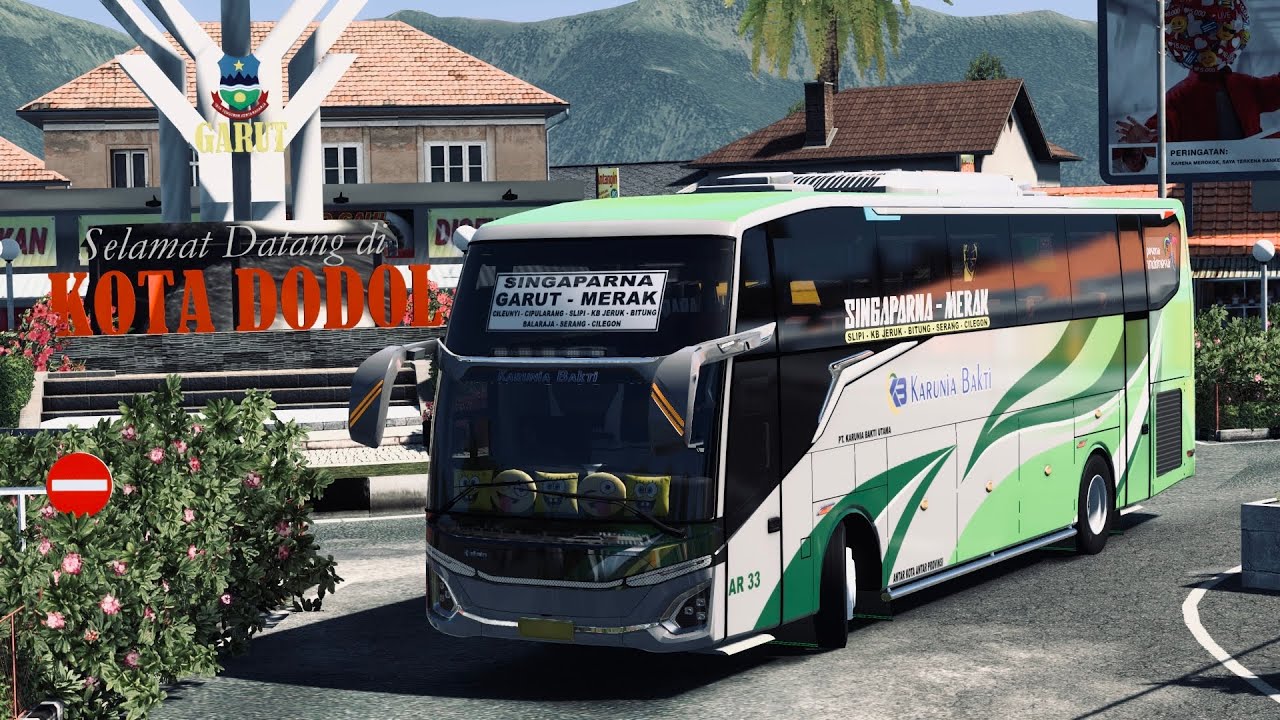 Trip Garut - Nagreg w/ Bus Karunia Bakti JETBUS 5 | ETS 2 Indonesia