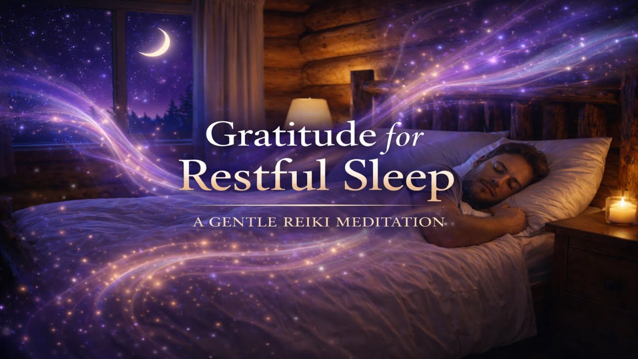 Gratitude for Restful Sleep | A Gentle Reiki Meditation