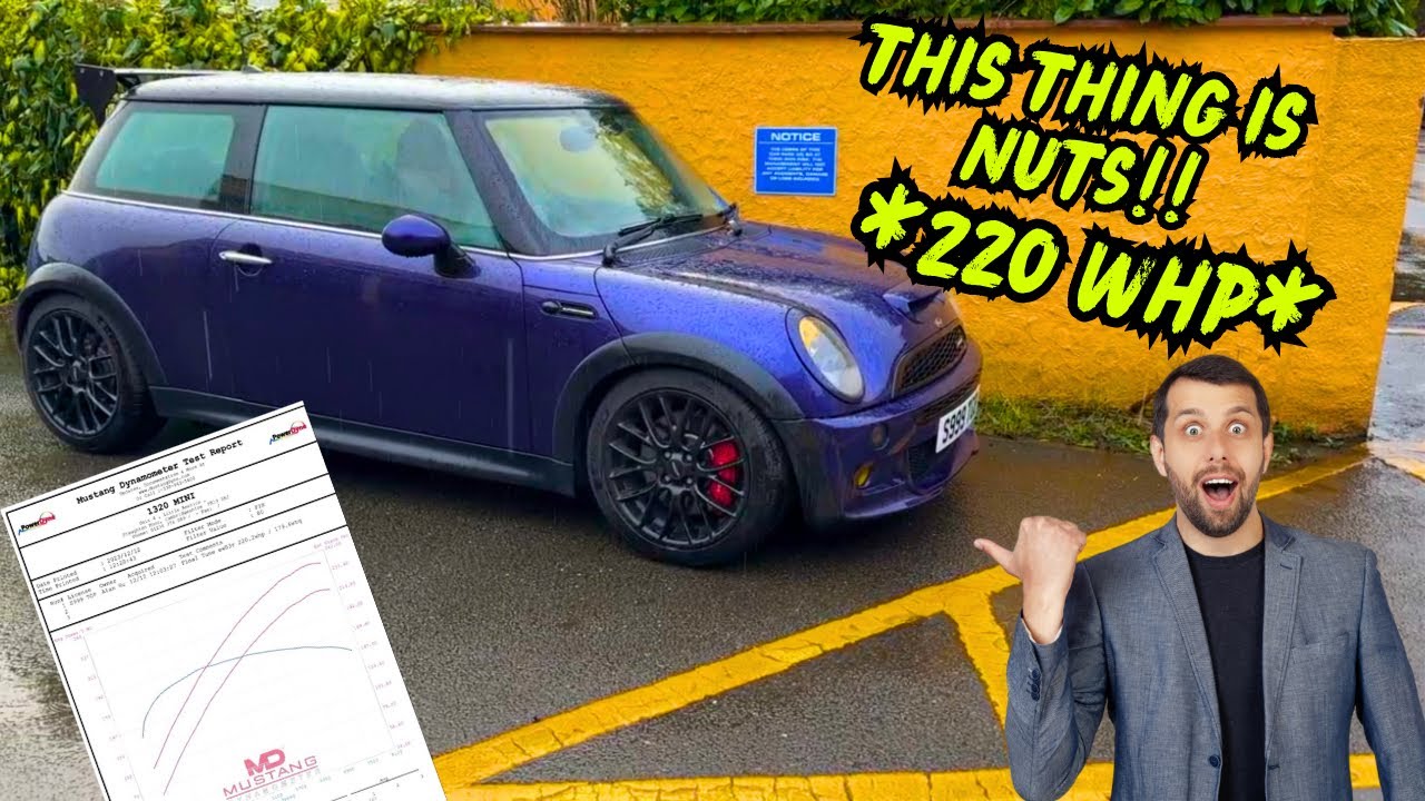 **220WHP** MINI COOPER S R53!! ITS INSANE!!