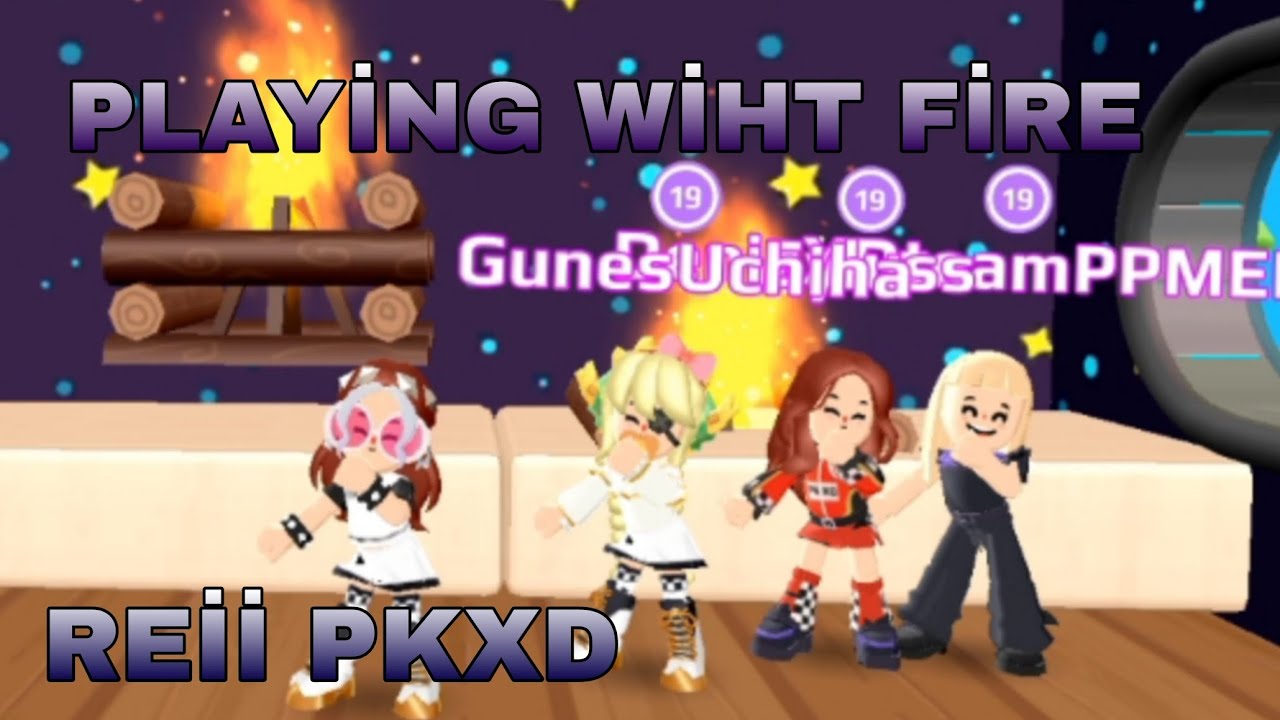 PK XD PLAYİNG WİHT FİRE KLİP! 💗 || REİİ PKXD 001 || 