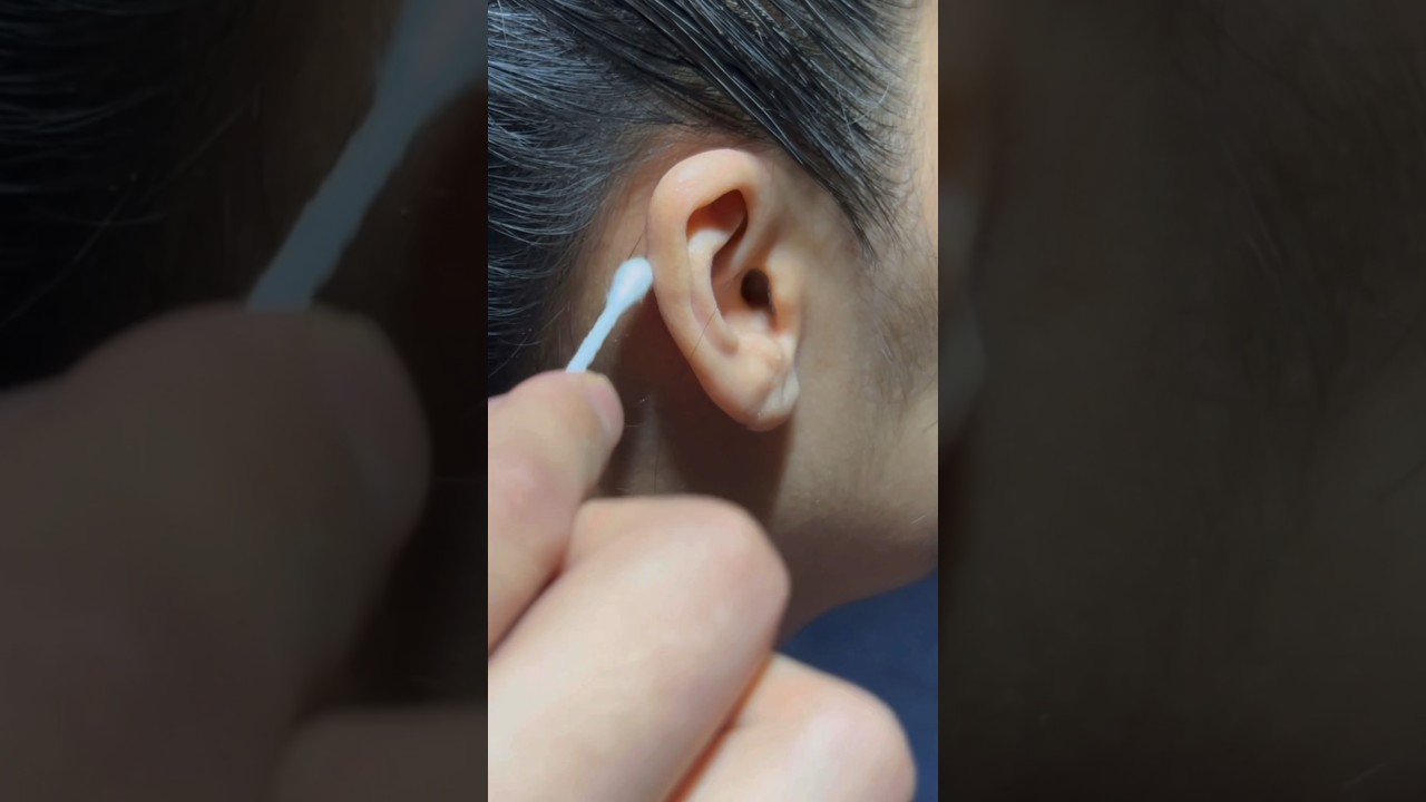Gentle Ear Massage, Cleaning ASMR 