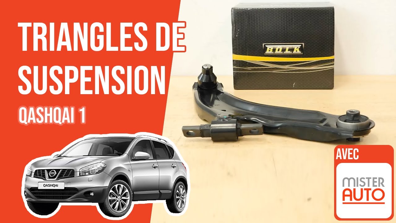 Changer les Triangles de suspension Qashqai 1 🚗