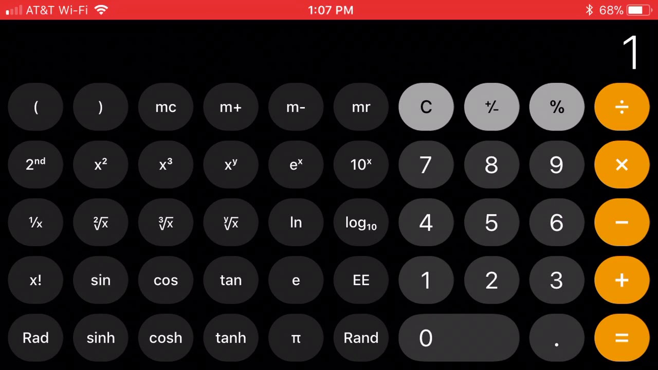 Radians to degrees degrees to radians on iPhone iOS