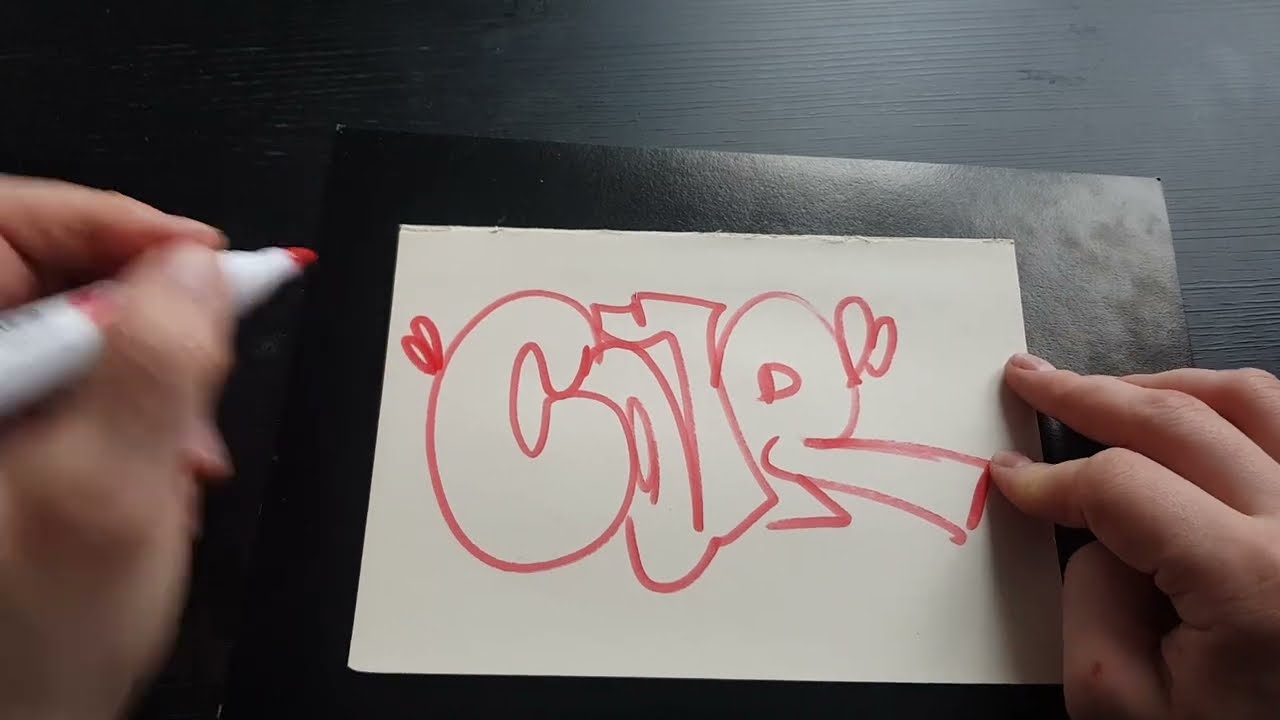 How to Draw Graffiti  CAR