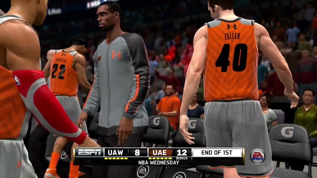 NBA Live 14 Rising Star Part One 