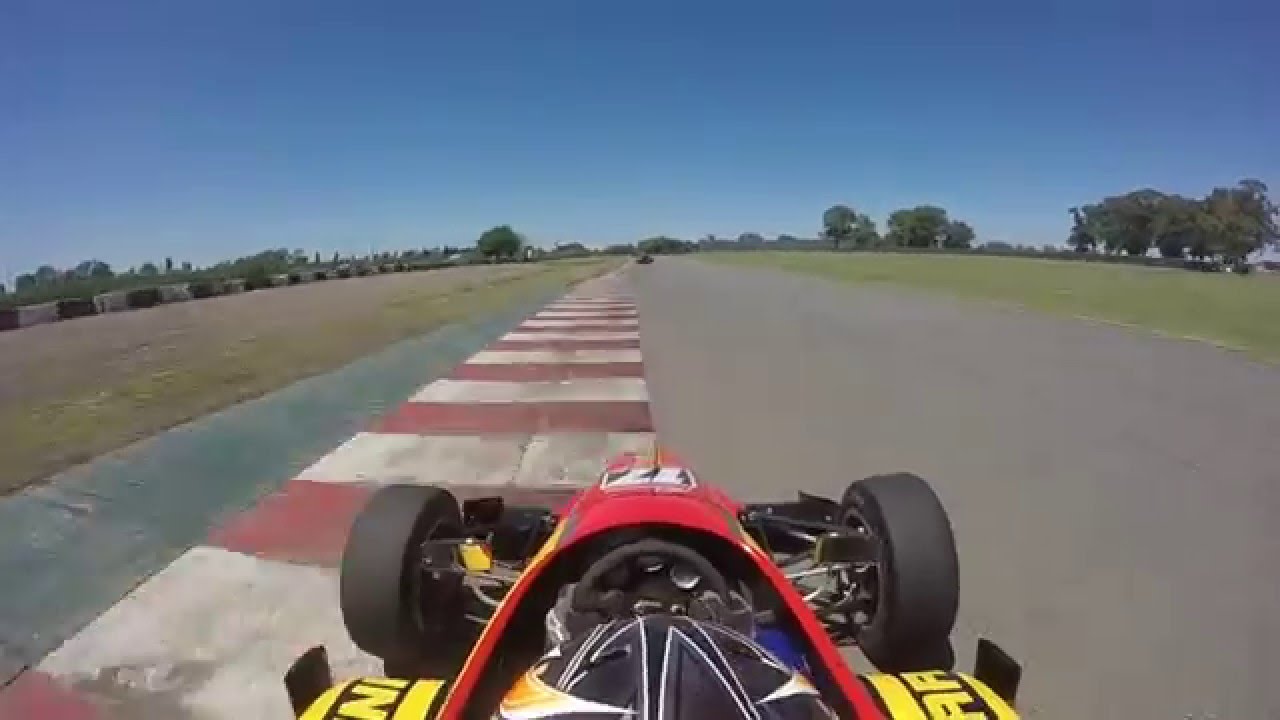 Justo Lacunza - F4 - Serie - Autódromo Gálvez. De 10° a 2° puesto.