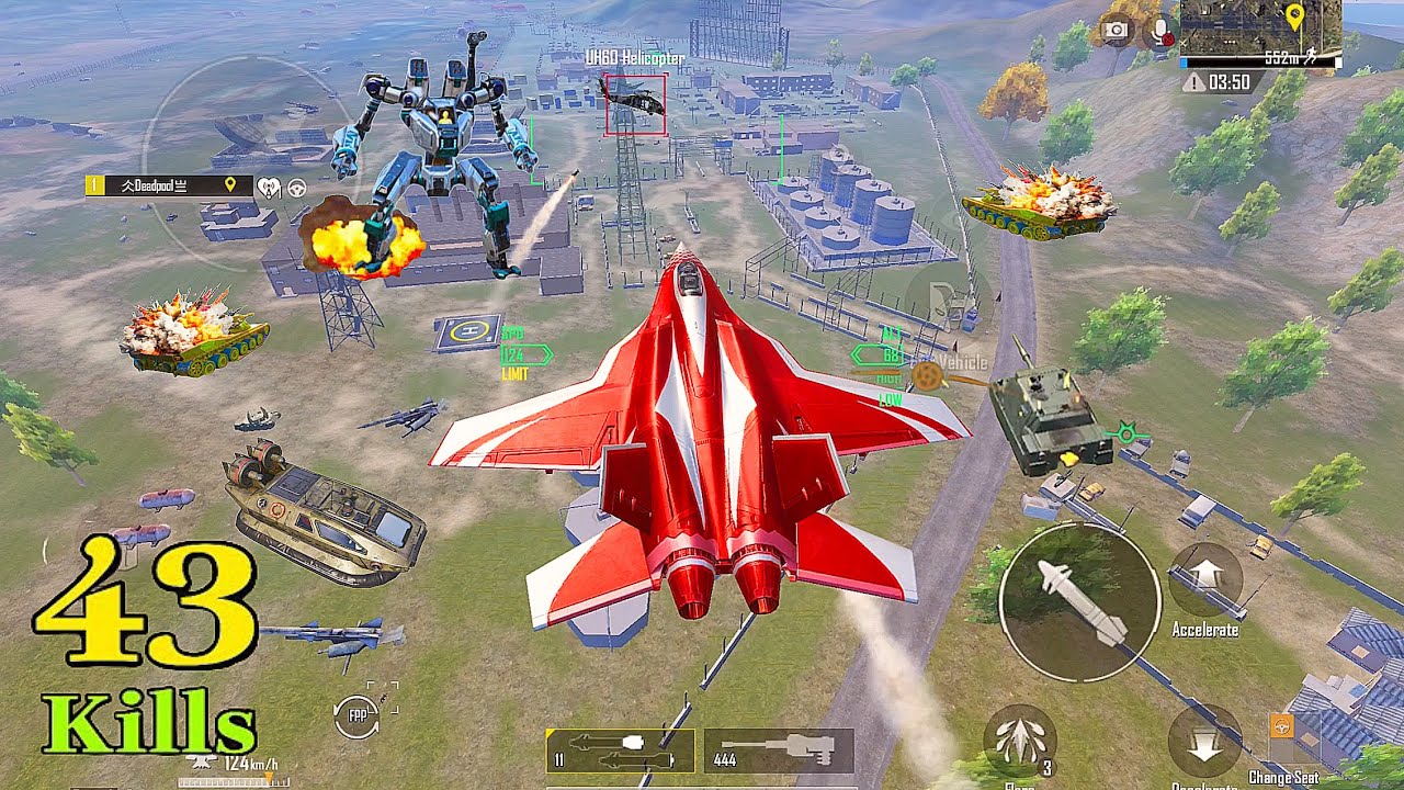 Wow😍 FIGHTER JET & M202 Destroying TANKS ROBOT HELICOPTERS😱payload 3.4