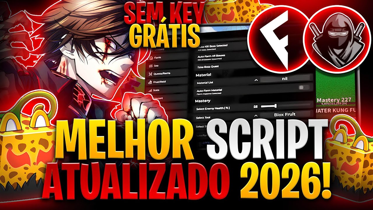 ✅SCRIPT BLOX FRUITS PARA MOBILE PC SEM KEY LINK DIRETO ATUALIZADO 2026 + EXECUTOR DELTA ATUALIZADO