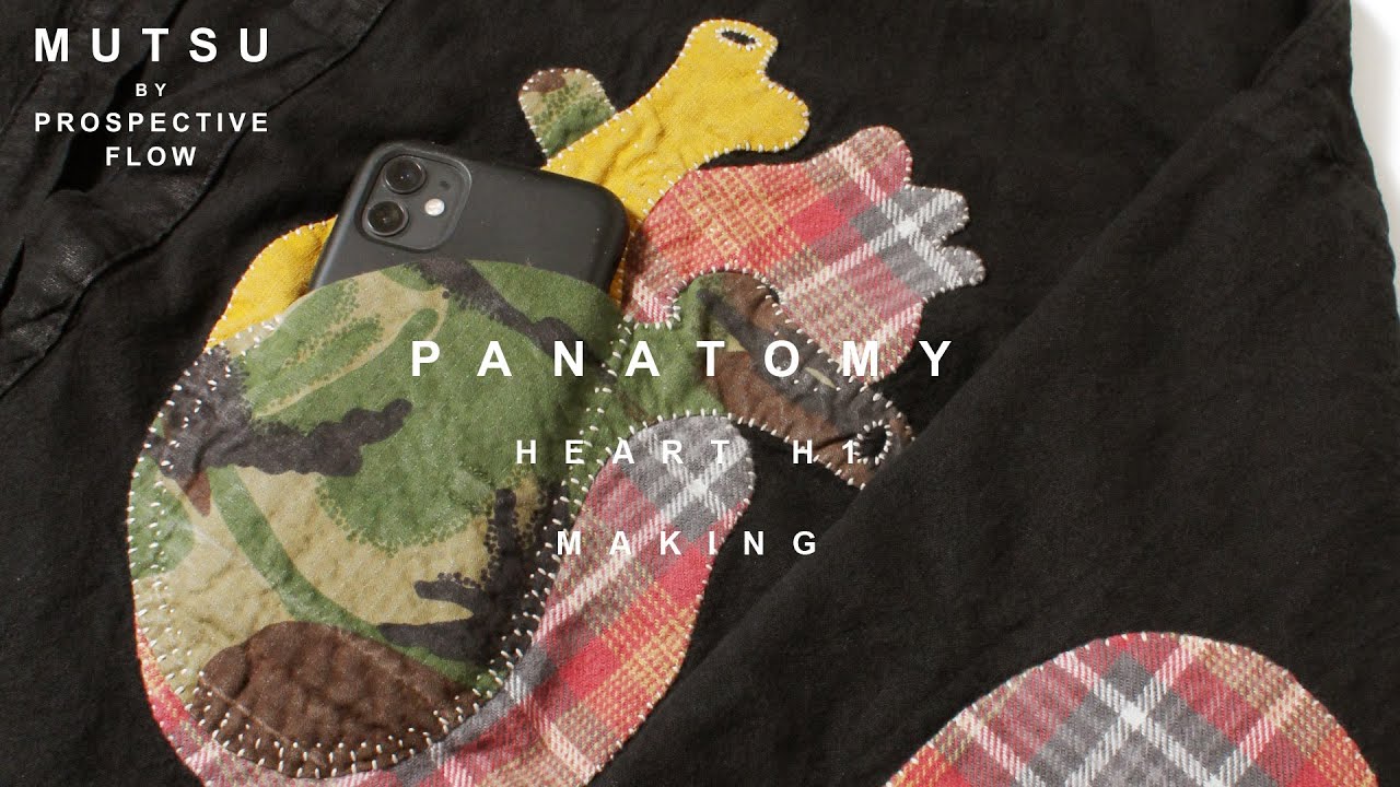 Heart Patchwork Haori / Panatomy / Making