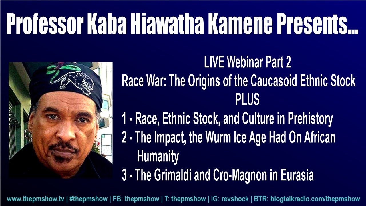 Reconciling Ethnic Stock, Race and Culture with Professor Kaba Hiawatha Kamene
