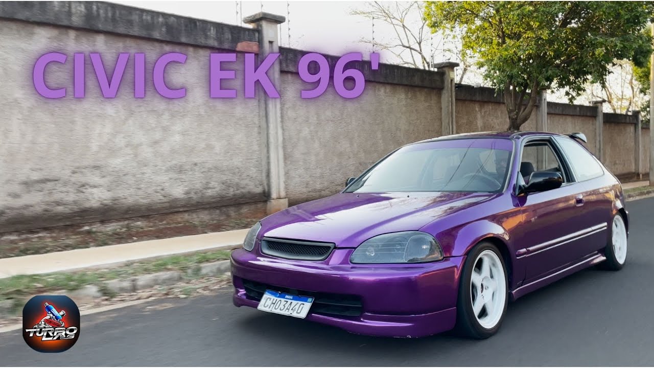 Detalhes do Raríssimo HONDA CIVIC EK Hatchback 1996 #CivicEK #JDM