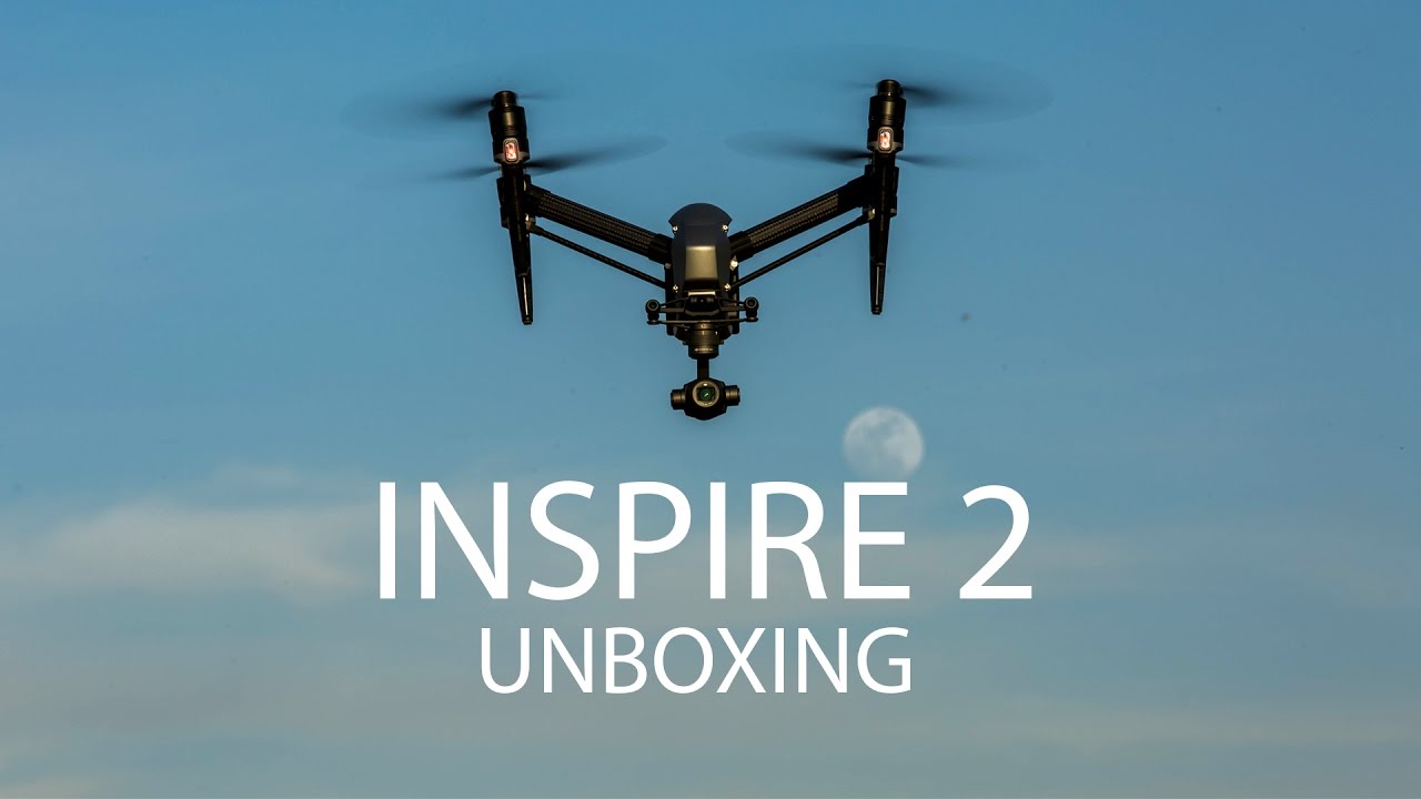 UNBOXING DJI INSPIRE 2 Y PRIMERAS IMPRESIONES  EN ESPAÑOL