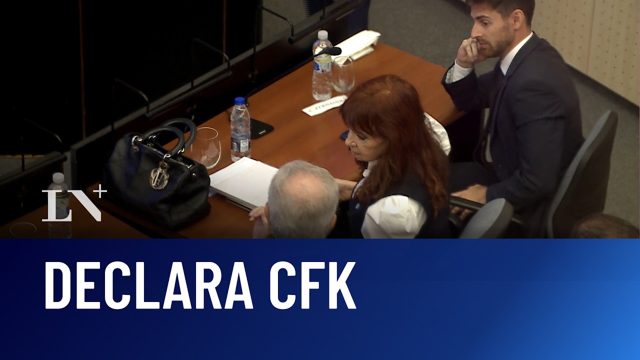 Cristina declara por la causa Cuadernos; 
