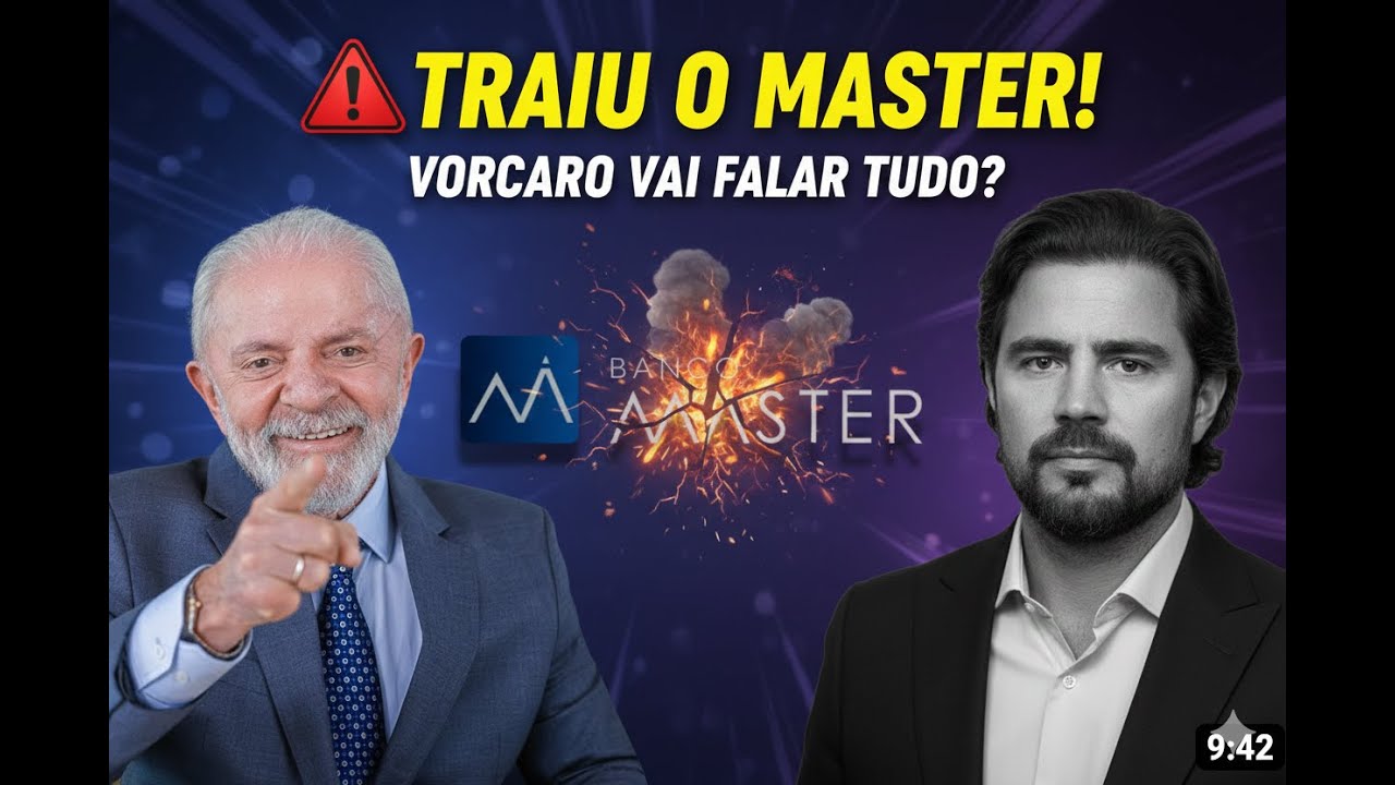 🚨 BOMBA: Lula solta a mão do Banco Master e Daniel Vorcaro prepara DELAÇÃO GERAL!