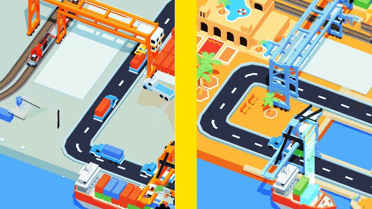 Idle Port Tycoon! ALL MAP UNLOCK ALL PORT EVOLUTION!