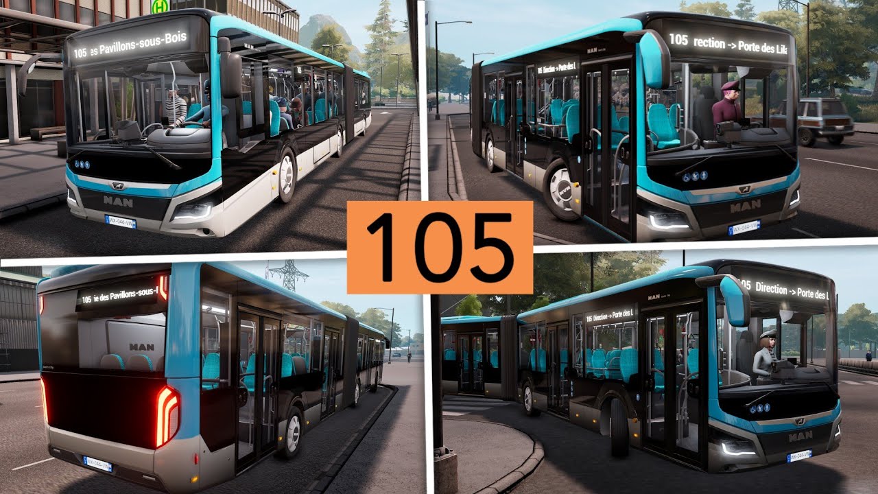 Bus Simulator 21 PS5 / MAN Lion's City 18 G RATP
