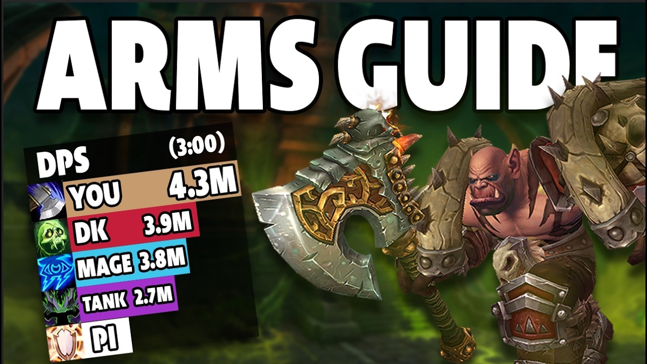 12.1 Midnight Arms Warrior Guide! Talents, Trinkets, Rotations and More!