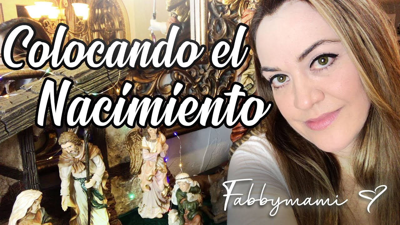 CÓMO COLOCAR EL NACIMIENTO Ó BELÉN #nativityscene #nacimientodejesús #decoraciónnavideña #pesebre