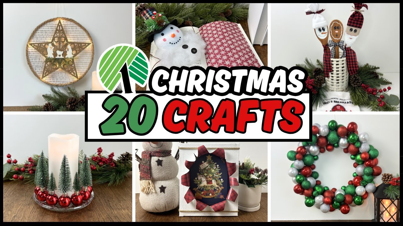 20 Unbelievable Christmas Projects You Will Want To Make This Season!🎄