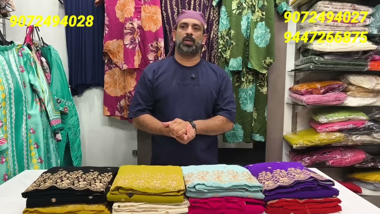 8 കളർ gorget salwar suit.....😍😍😍