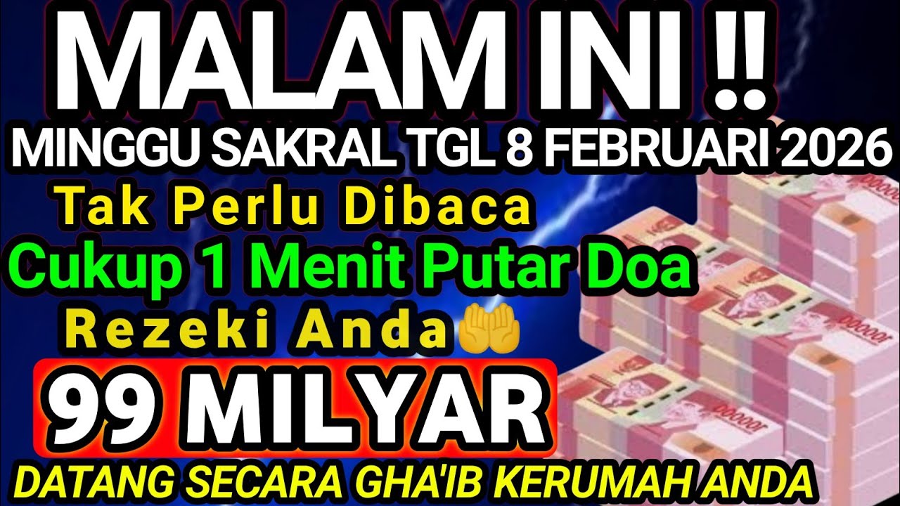 PUTAR SAMBIL TIDURAN✅UANG DATANG SENDIRI KERUMAH ANDA MELALUI MALAIKAT MIKAIL~doa penarik uang