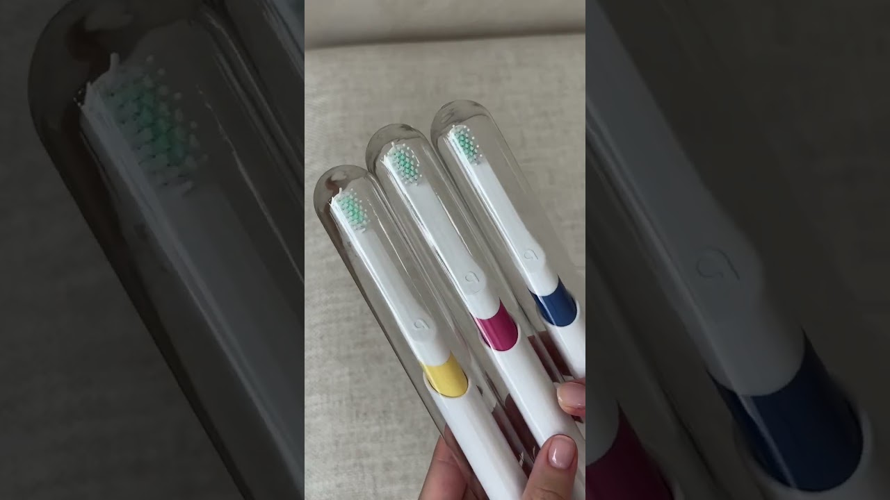 back to school essentials with the quip kids sonic toothbrush 💙🩷💛 #grwm #shopping #kidfriendly