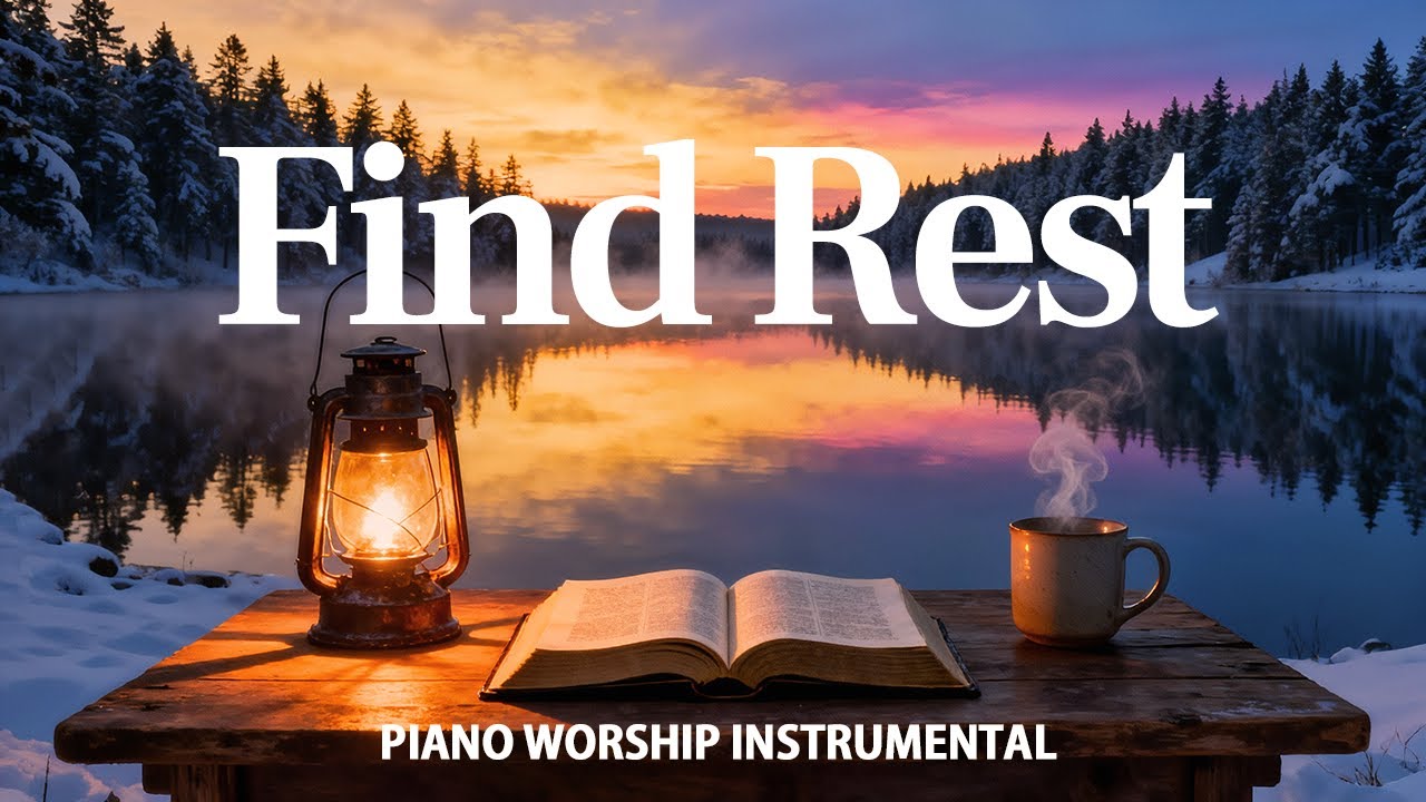 Find Rest with God | Quiet Piano Worship for Prayer and Peace