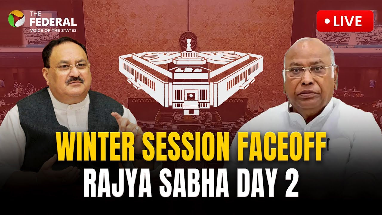 LIVE | Winter Session Day 2: Govt set for agenda push in RS, Opposition seeks debate | The Federal