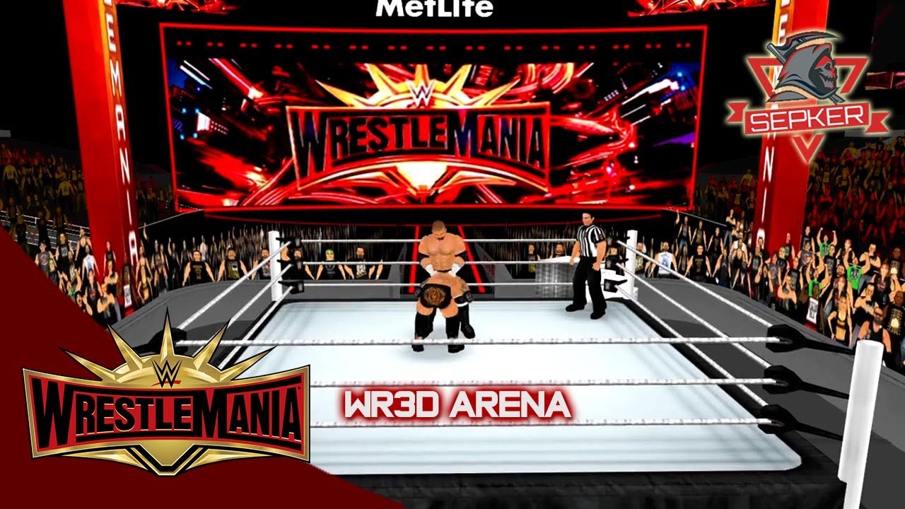 WRESTLEMANIA 35 WR3D ARENA REMAKE (W/TITANTRON SUPPORT) BY SEPKER | WR3D REALISTIC ARENA