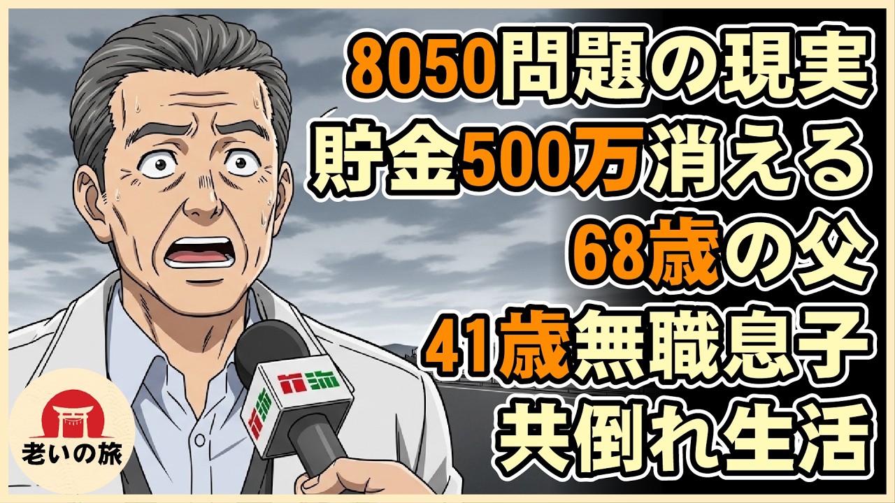 【漫画】「8050問題」の絶望的な実態。貯金500万が消えた…68歳父と41歳無職息子の共倒れ生活…【社会の闇】【シニアライフ】【60代以上の方へ】