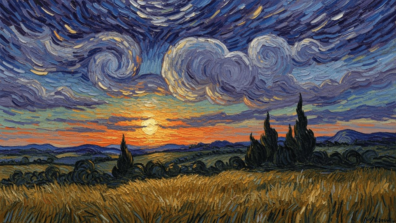 Dramatic Cloudscapes: The Ultimate ART TV 4K Experience | 공부할 때 듣는 음악 (Study BGM)