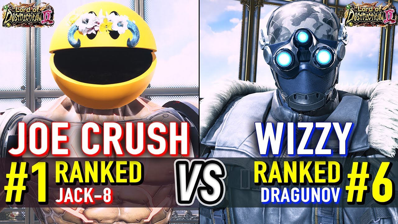 T8 🔥 JOE CRUSH (#1 Ranked Jack-8) vs WIZZY (#6 Ranked Dragunov) 🔥 Tekken 8 High Level Gameplay