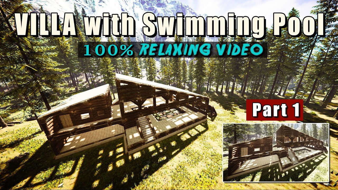 Trying To Build a VILLA with Swimming Pool Inside in Sons of the Forest | Part 1