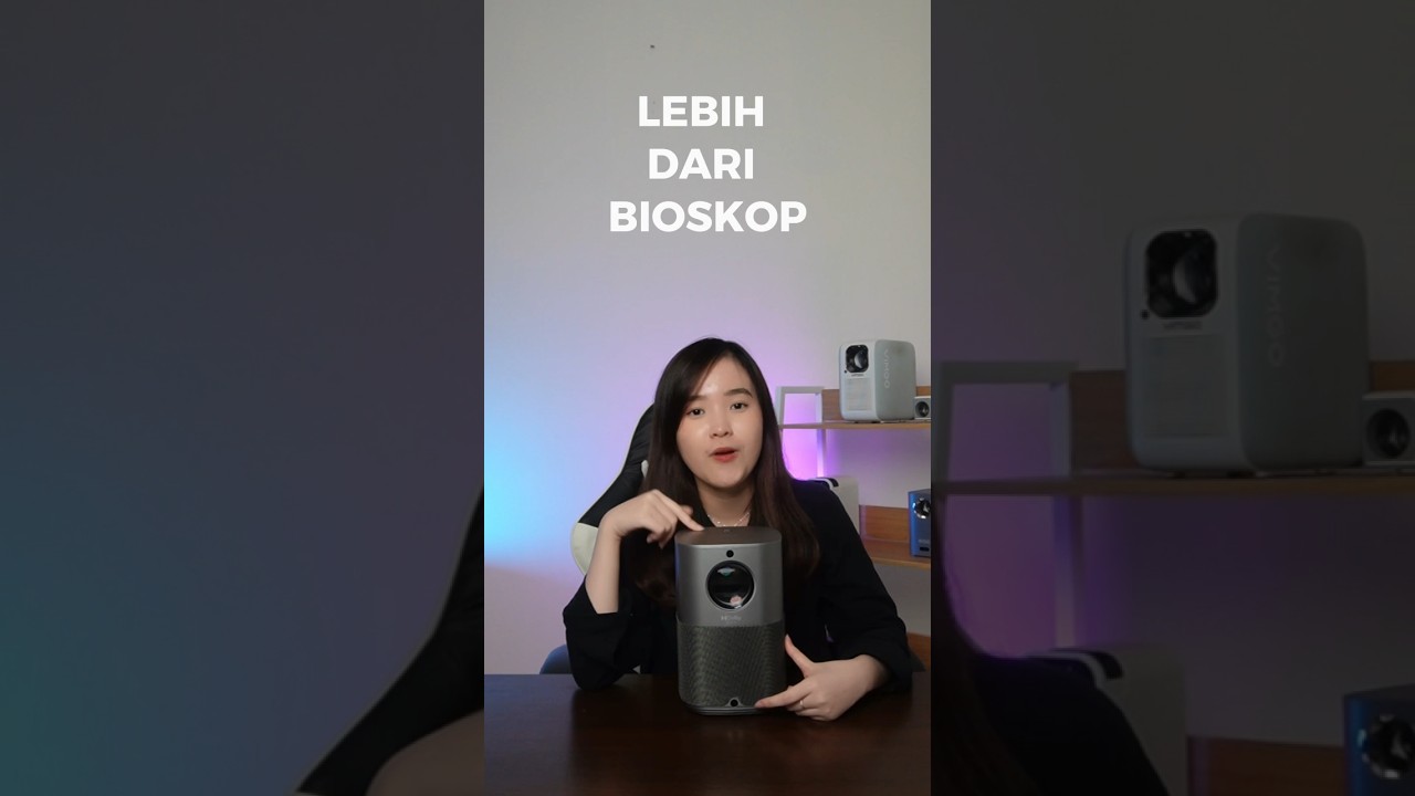 Sesuatu yang lebih dari bioskop? Tentu saja Eroc MAX Android Projector! #androidprojector #projector