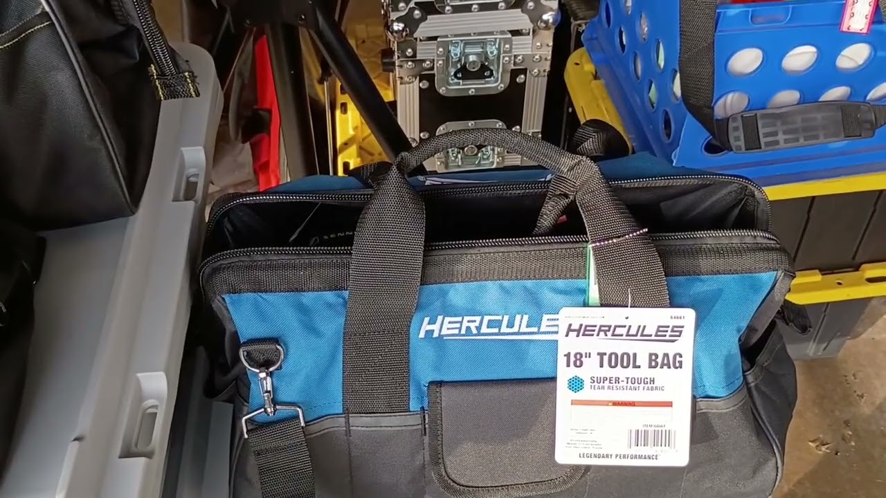 Hercules Tool Bags for Audio Gear
