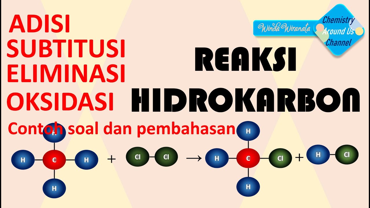 REAKSI HIDROKARBON  (OKSIDASI, SUBTITUSI, ADISI DAN ELIMINASI)