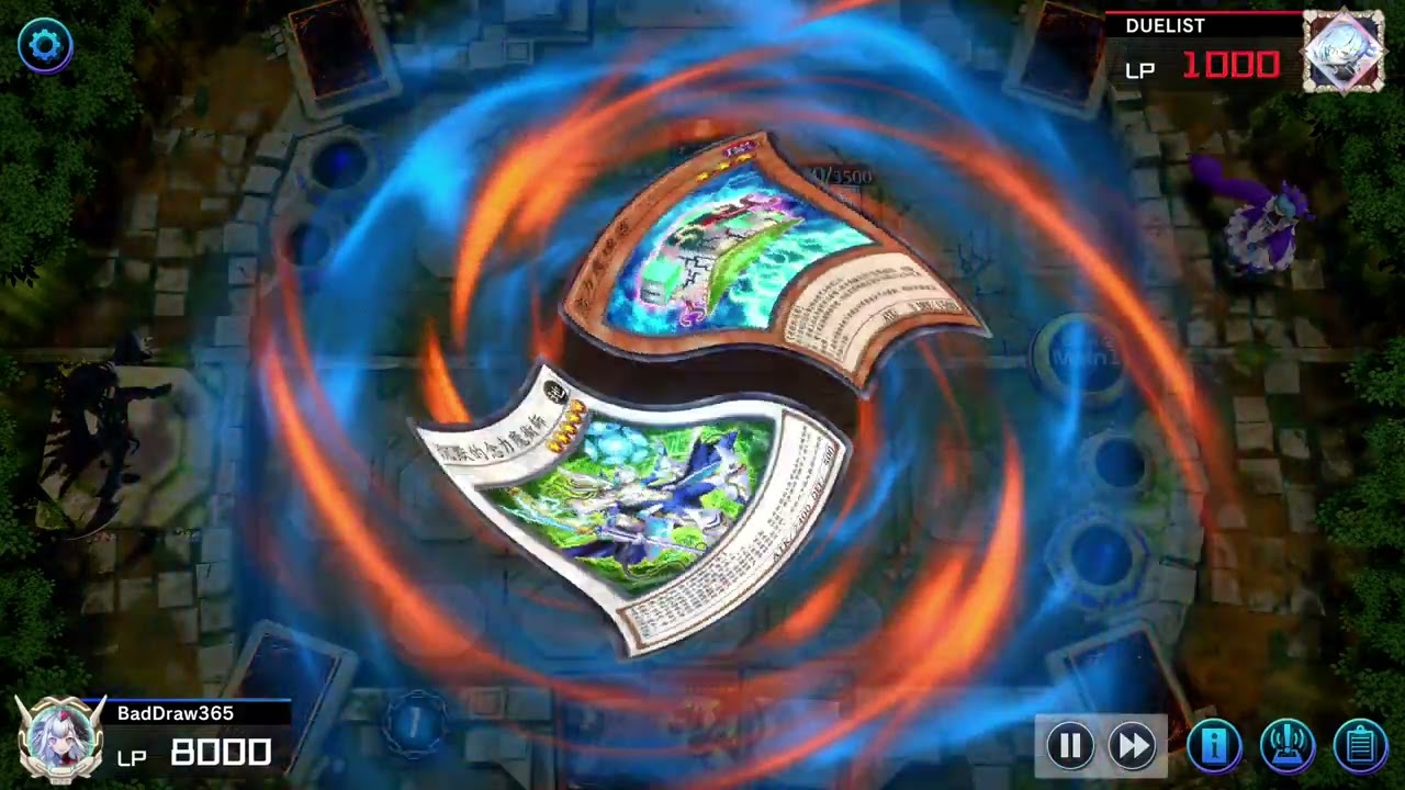 白森聖徒 v. 念力（Master Duel FUSION SYNCHRO +）