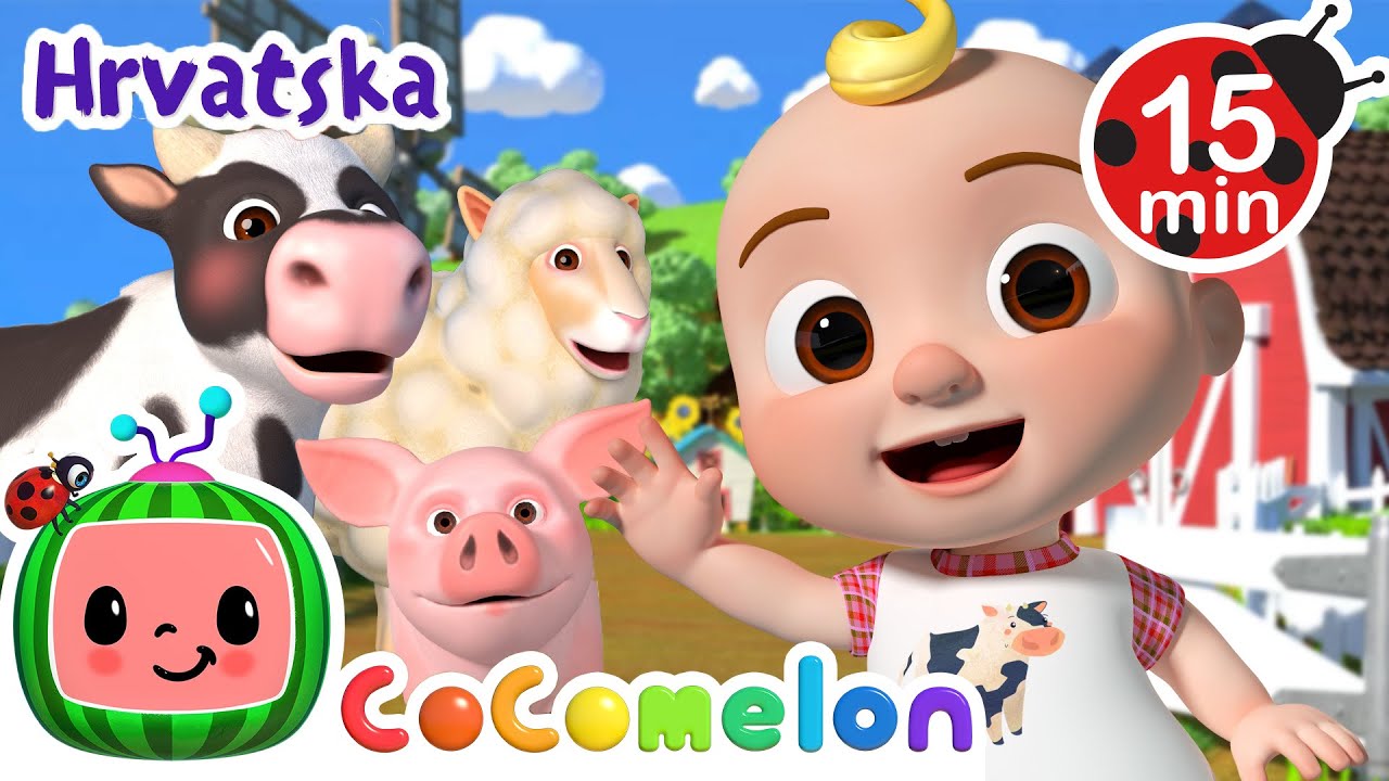 Stara MacDonaldova farma 🐮🐷 | CoComelon Hrvatska | Crtaći filmovi i dječje pjesme na hrvatskom