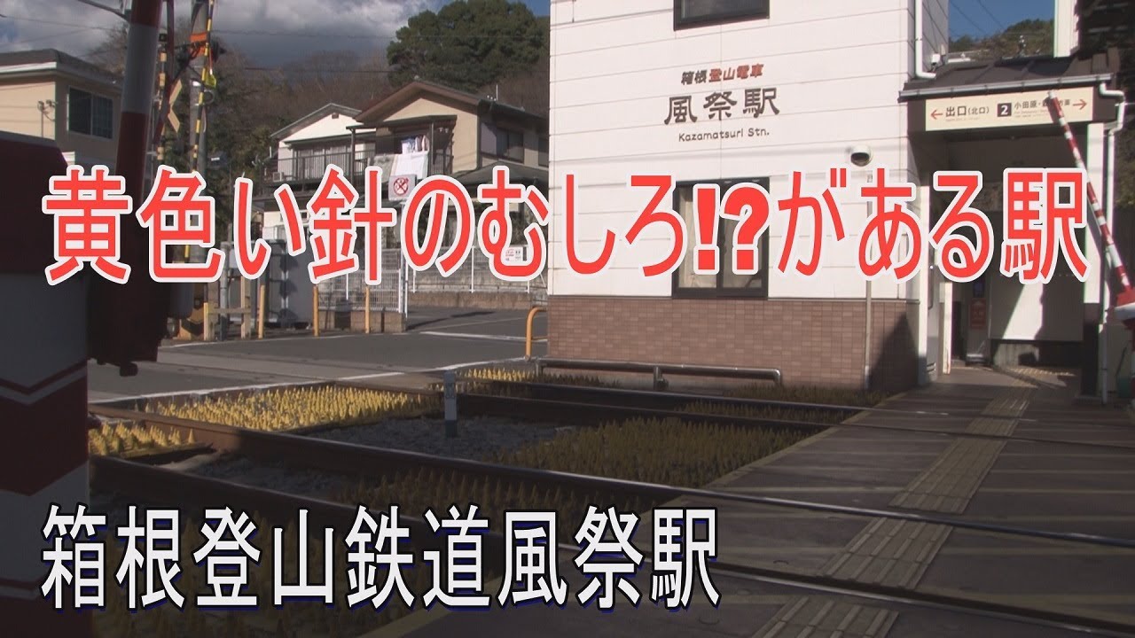 【駅に行って来た】箱根登山鉄道03風祭駅の南口はかまぼこの里に直結！