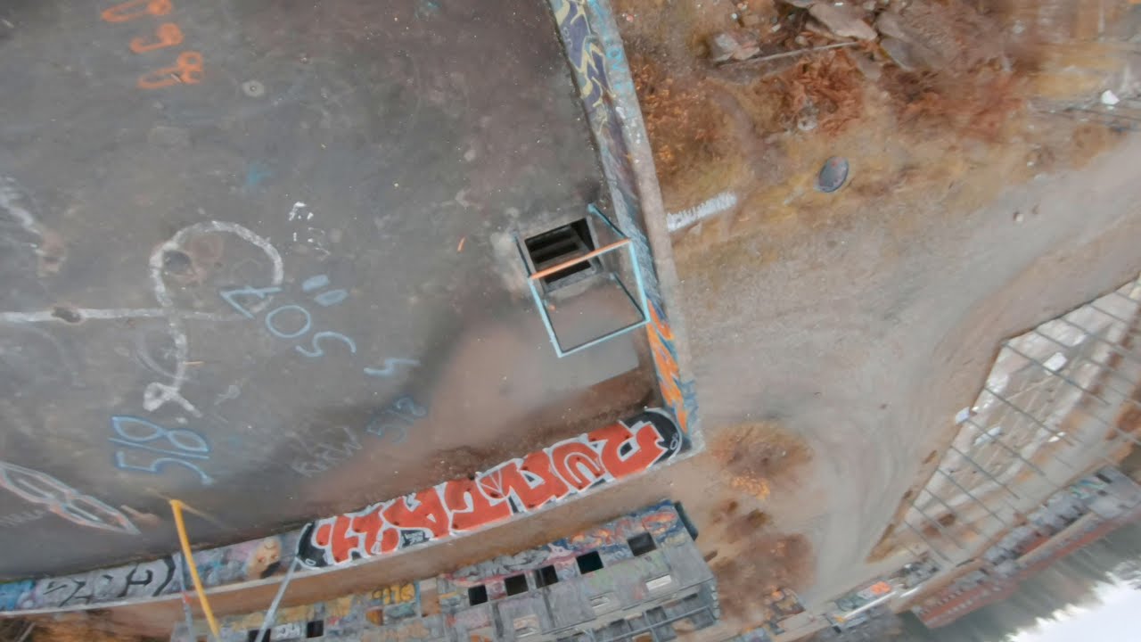 Sent it through the tight roof gap