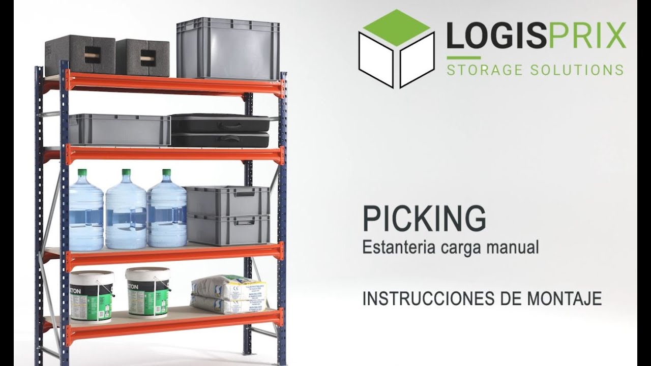 Manual de Montaje Estantería Picking Logisprix
