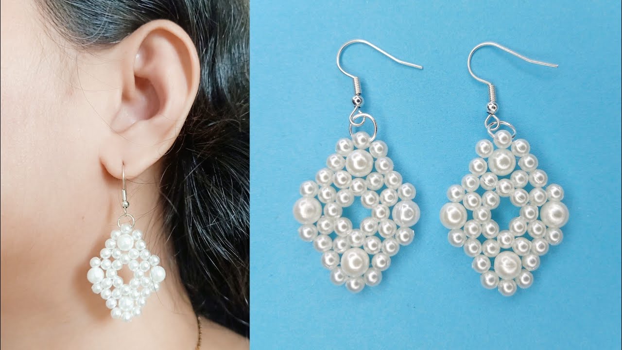 How to Make Beaded Earrings / DIY / Beginners