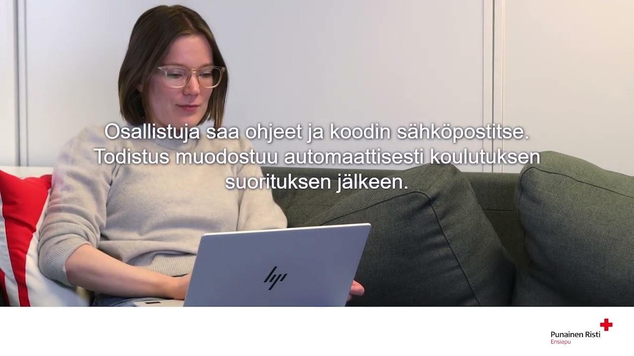 SPR ensiavun verkkokoulutukset kumppaneille