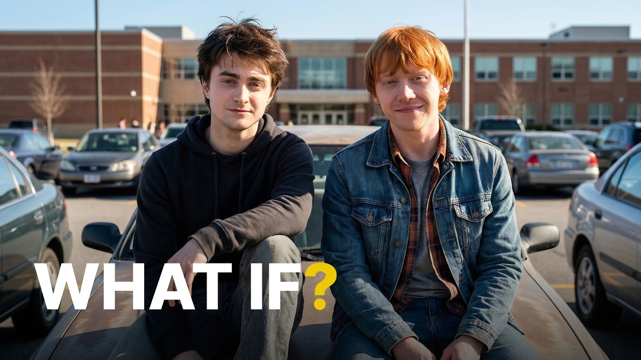 What If Hogwarts Was A Regular School? 🏫✨ | Harry Potter in a Modern High School