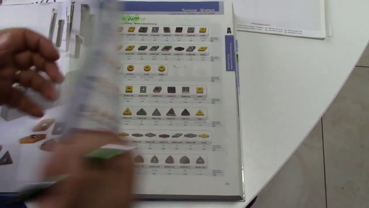 Kesici Takım  Kataloğu Nasıl Okunur?