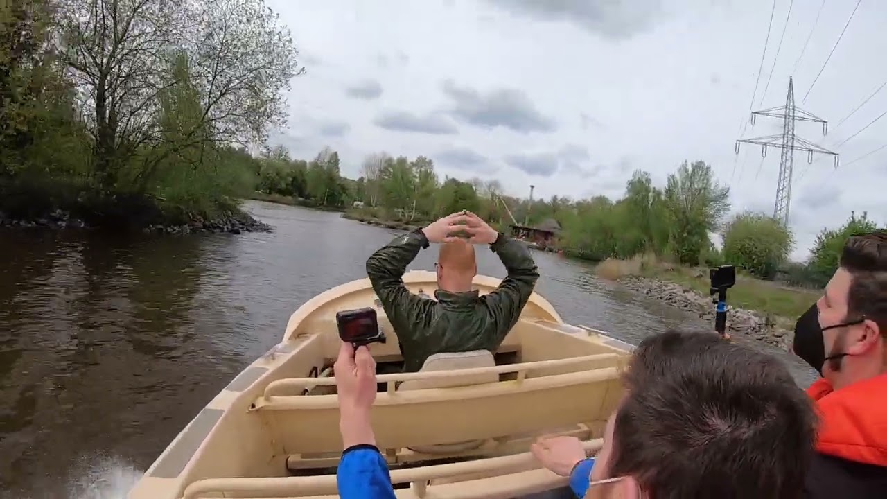 Black Mamba - Die Jet Boat Flucht (Onride/POV) Video Serengeti Park Hodenhagen 2021